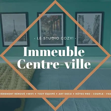 Studios Cozy Centre-Ville Châtellerault Extérieur photo
